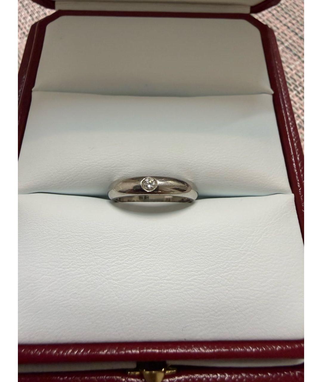CARTIER Серебряное платиновое кольцо, фото 4