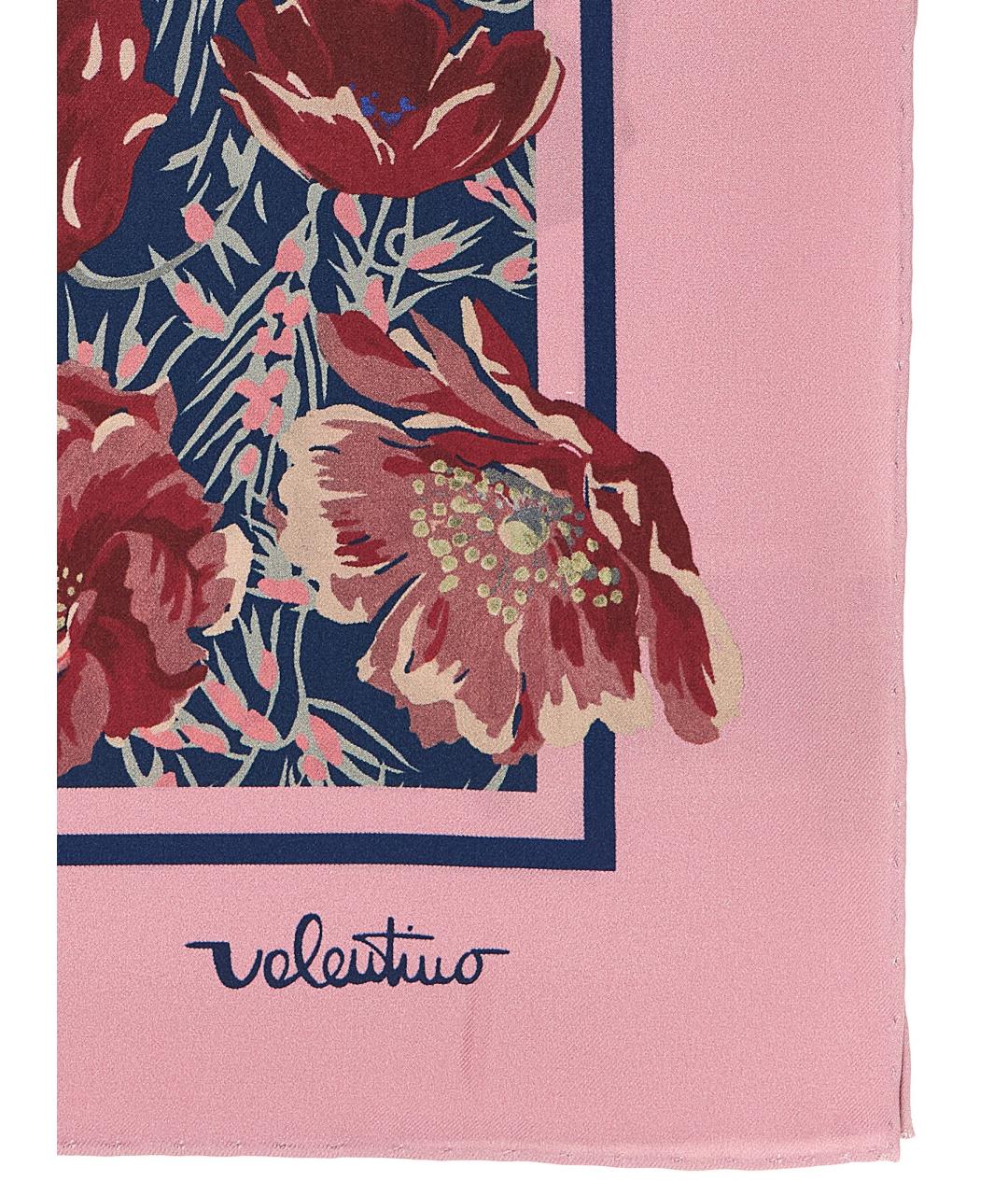 VALENTINO Мульти шелковый платок, фото 2