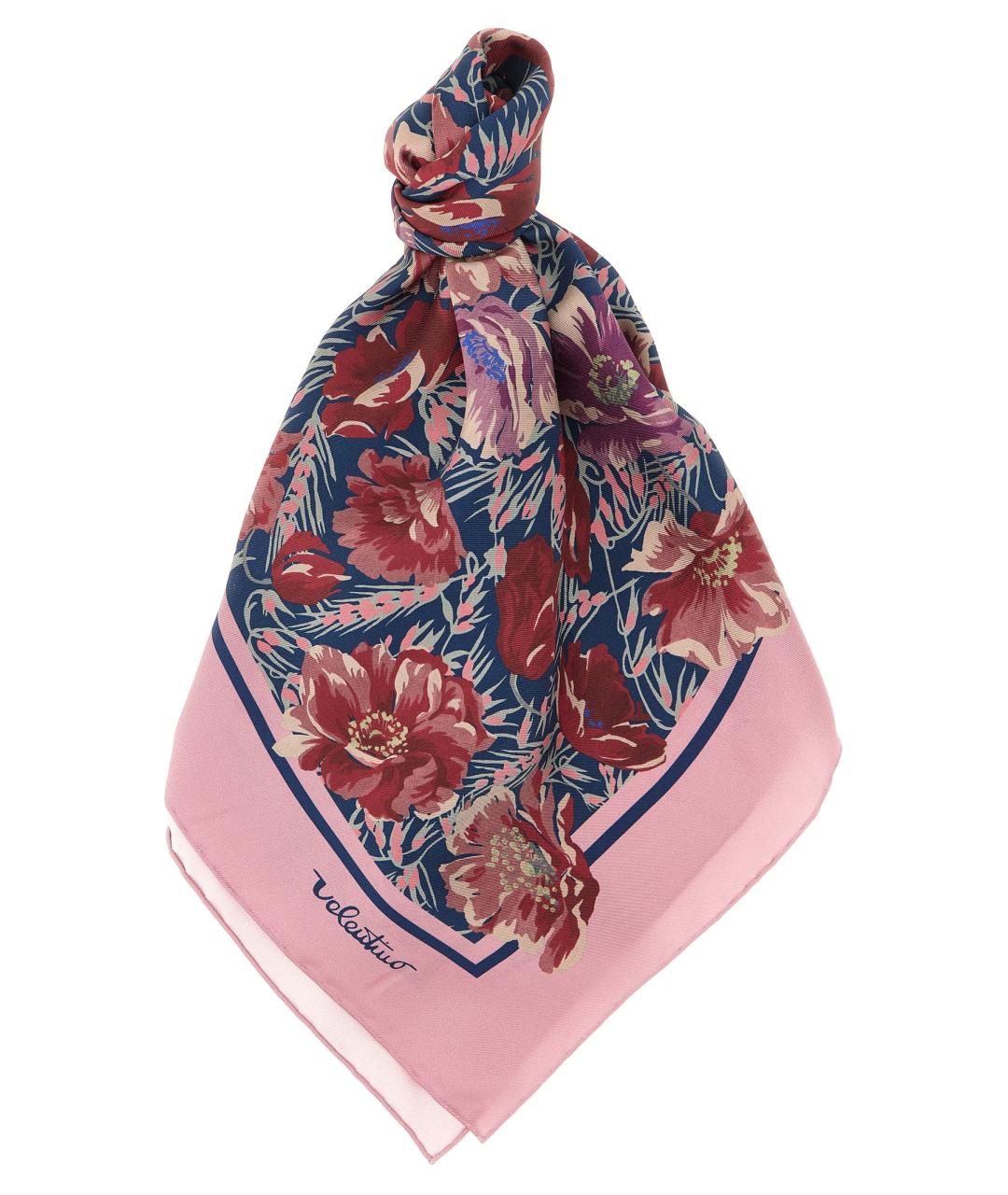 VALENTINO Мульти шелковый платок, фото 1