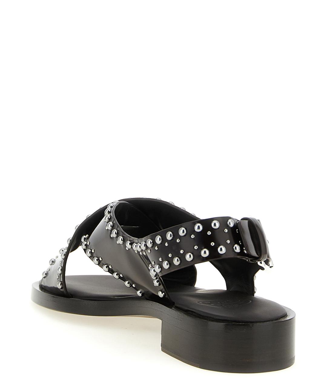 CHURCH'S Коричневые кожаные босоножки, фото 3