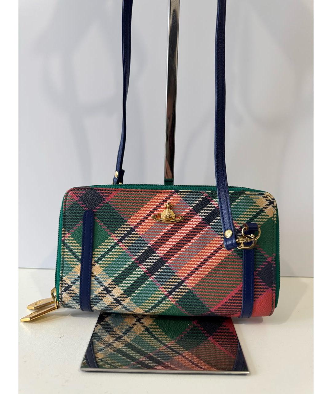 VIVIENNE WESTWOOD Мульти сумка через плечо из экзотической кожи, фото 7