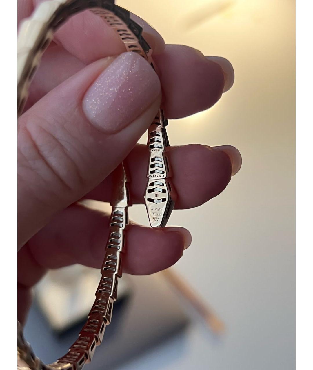 BVLGARI Золотой браслет из розового золота, фото 3