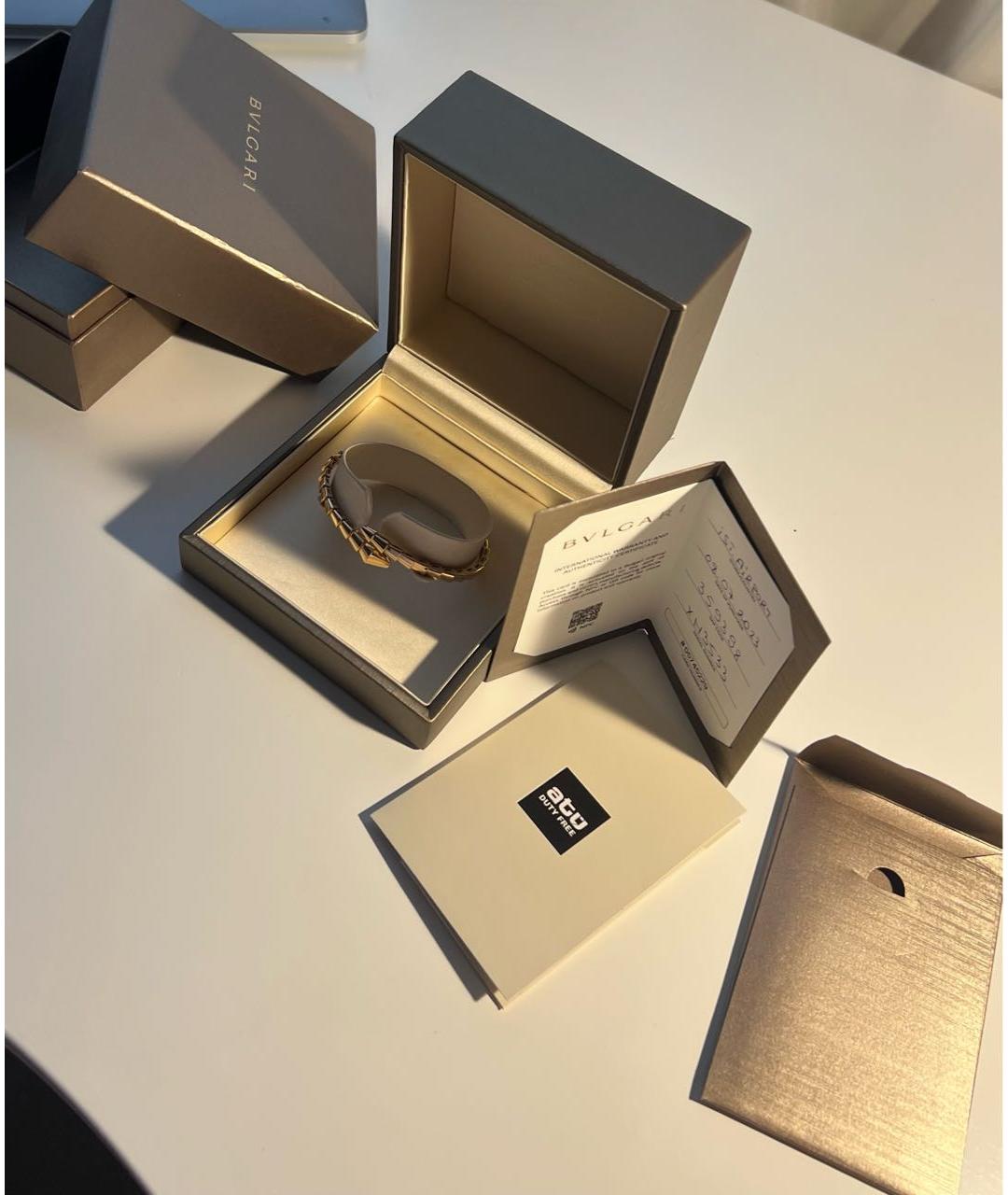 BVLGARI Золотой браслет из розового золота, фото 5