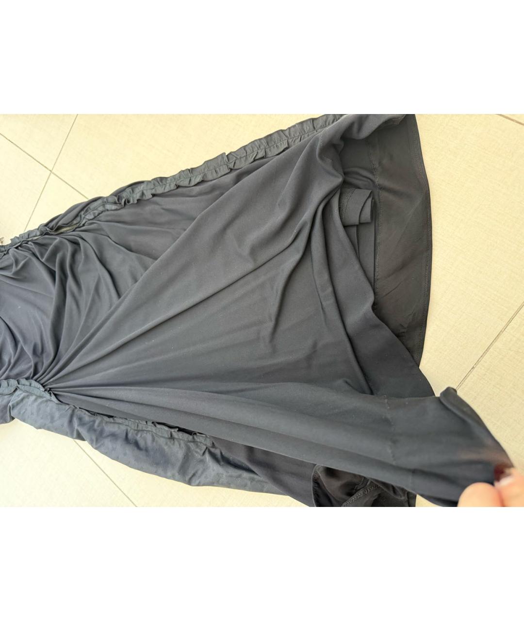 LOUIS VUITTON Черное вечернее платье, фото 6