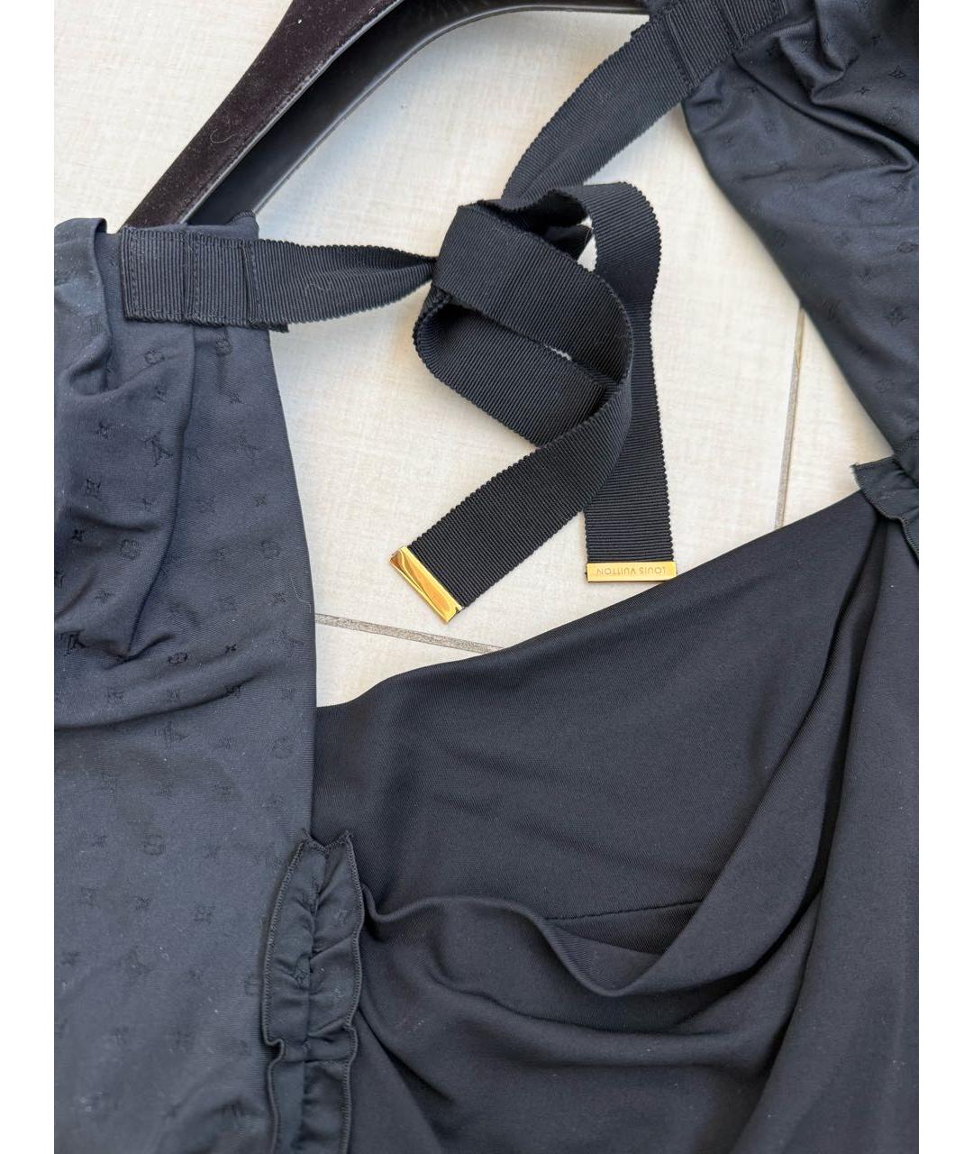 LOUIS VUITTON Черное вечернее платье, фото 5