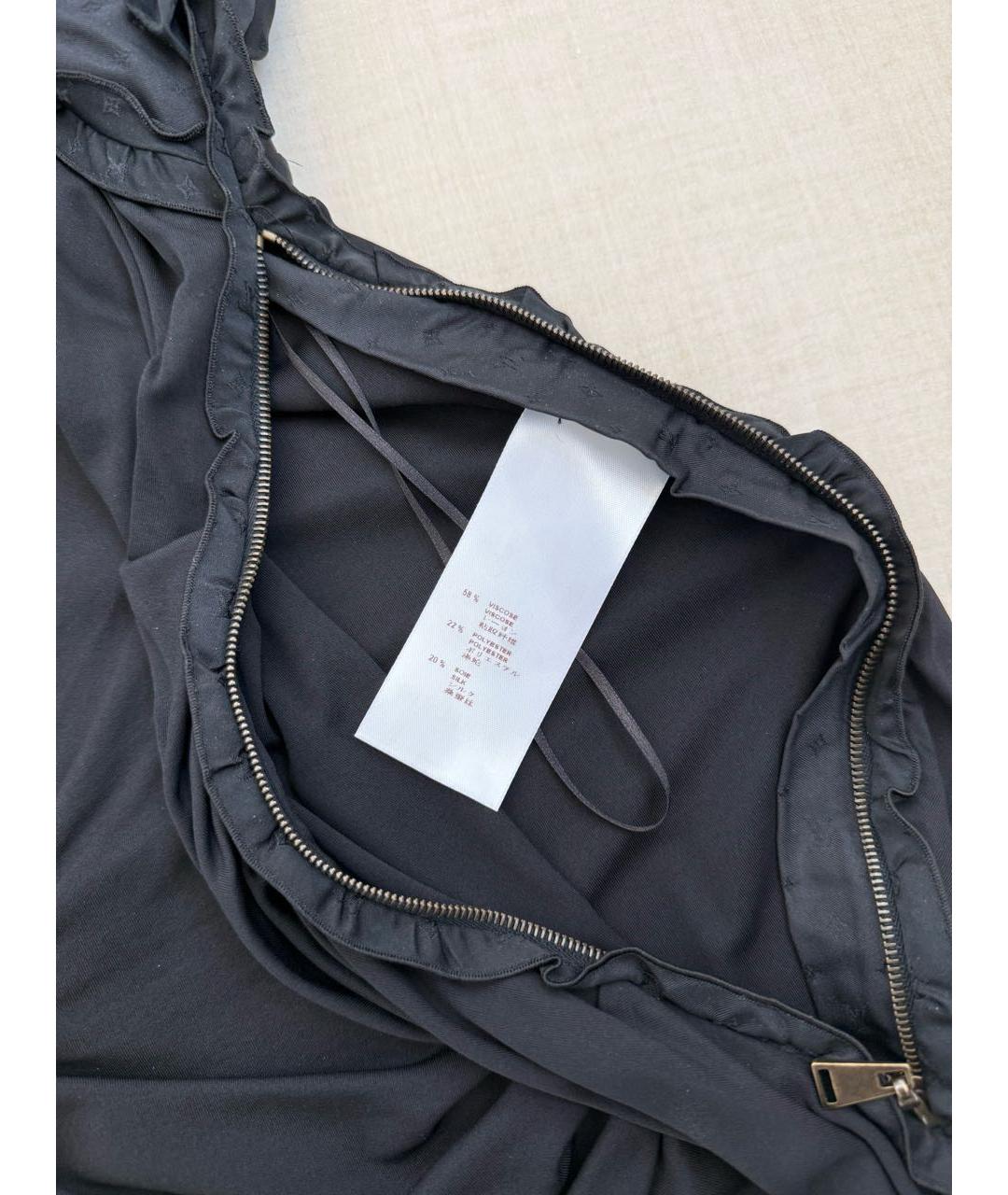 LOUIS VUITTON Черное вечернее платье, фото 4