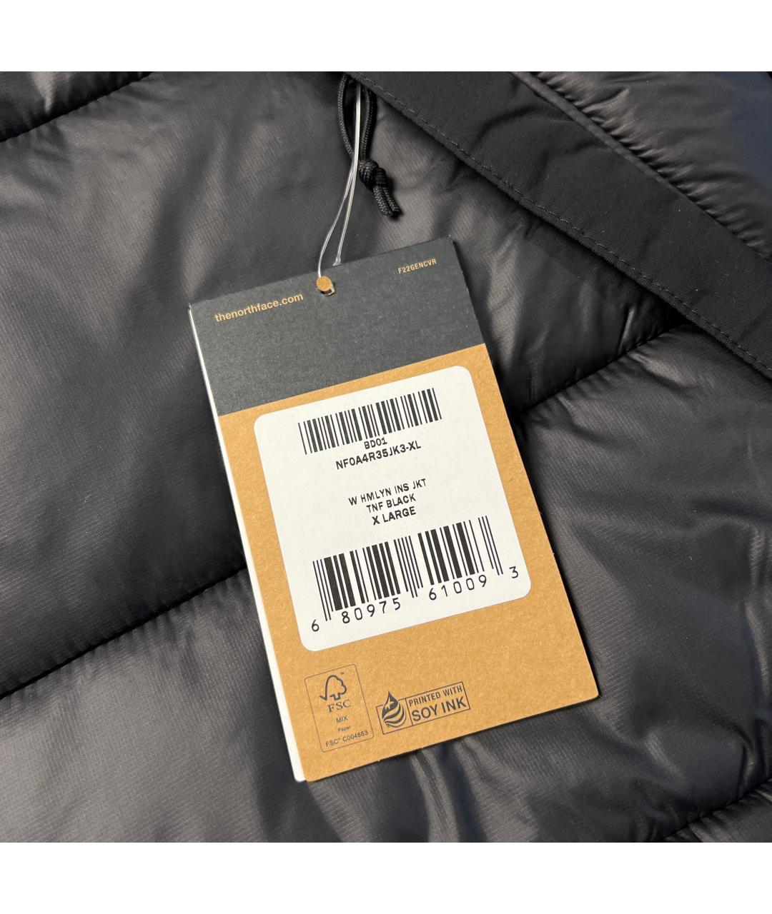 THE NORTH FACE Черный пуховик, фото 5