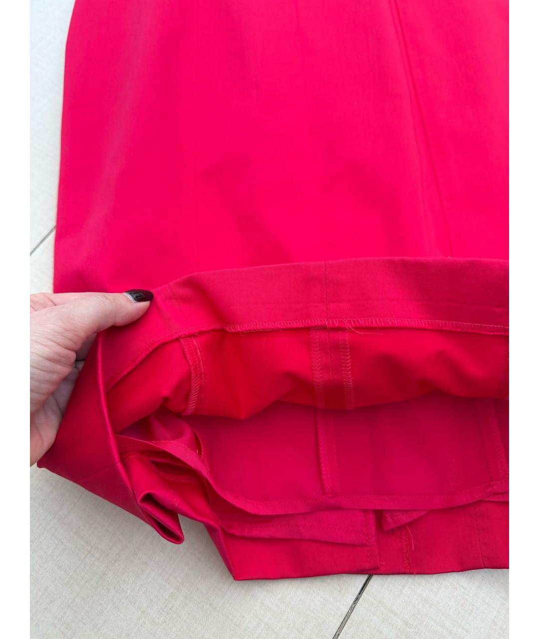 MAX MARA Красное повседневное платье, фото 5