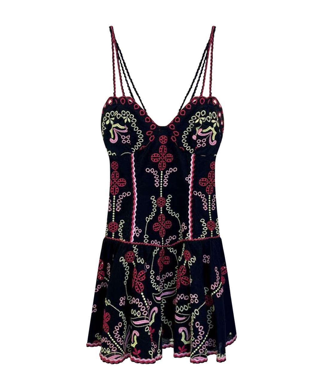 CHARO RUIZ Мульти хлопковый сарафан, фото 1