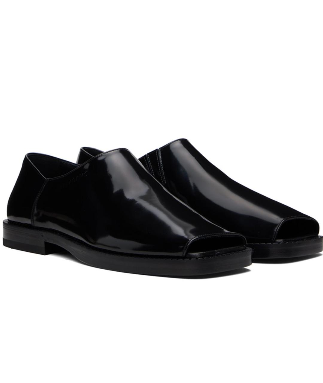 FERRAGAMO Черные лоферы из лакированной кожи, фото 2