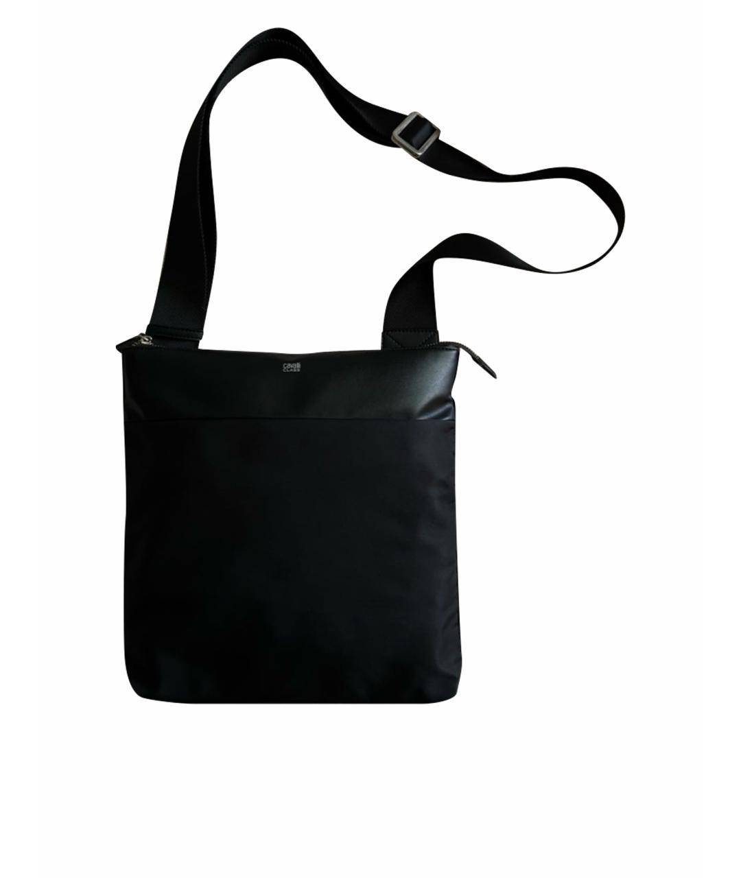 CAVALLI CLASS Черная сумка на плечо, фото 1