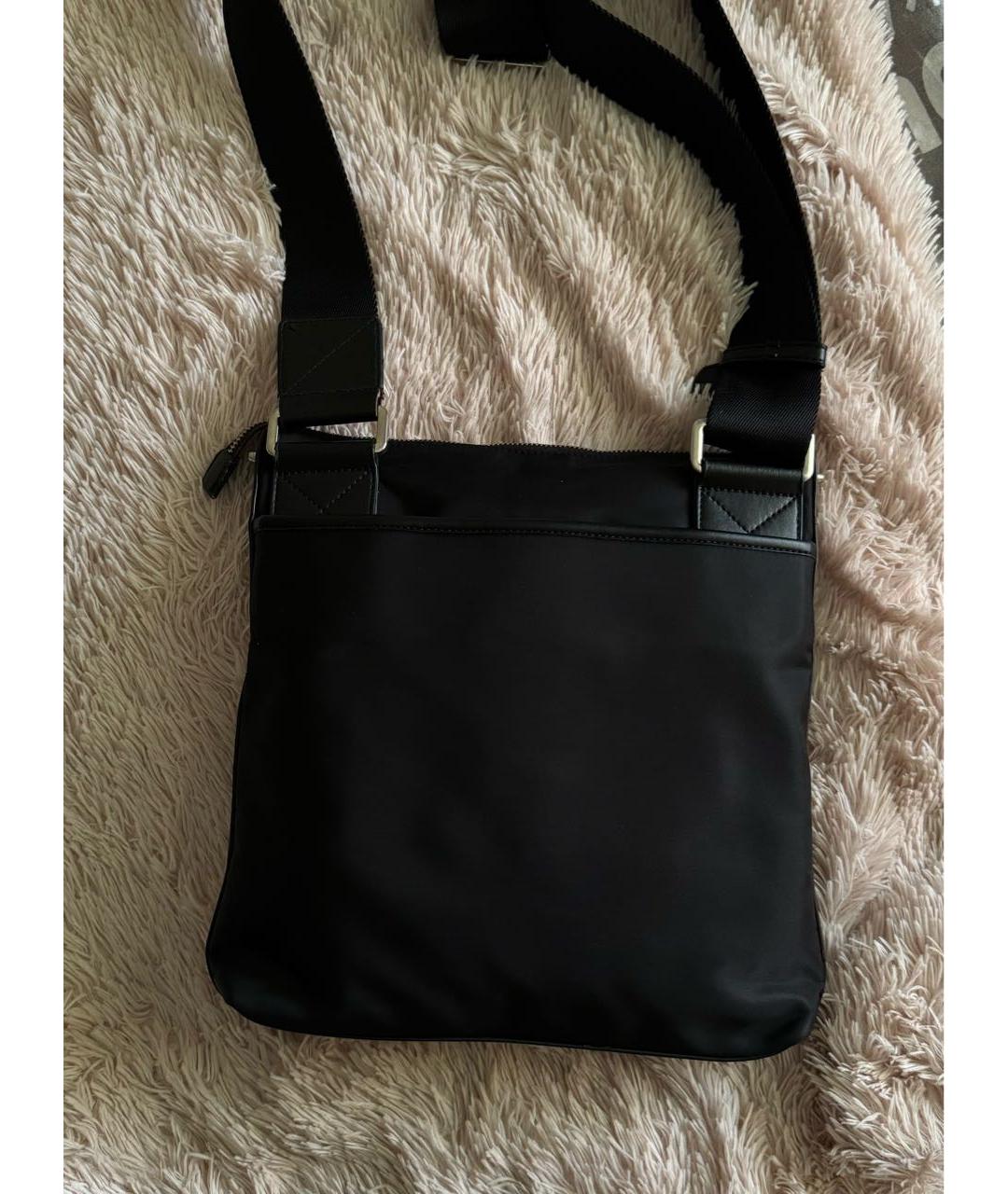 CAVALLI CLASS Черная сумка на плечо, фото 2