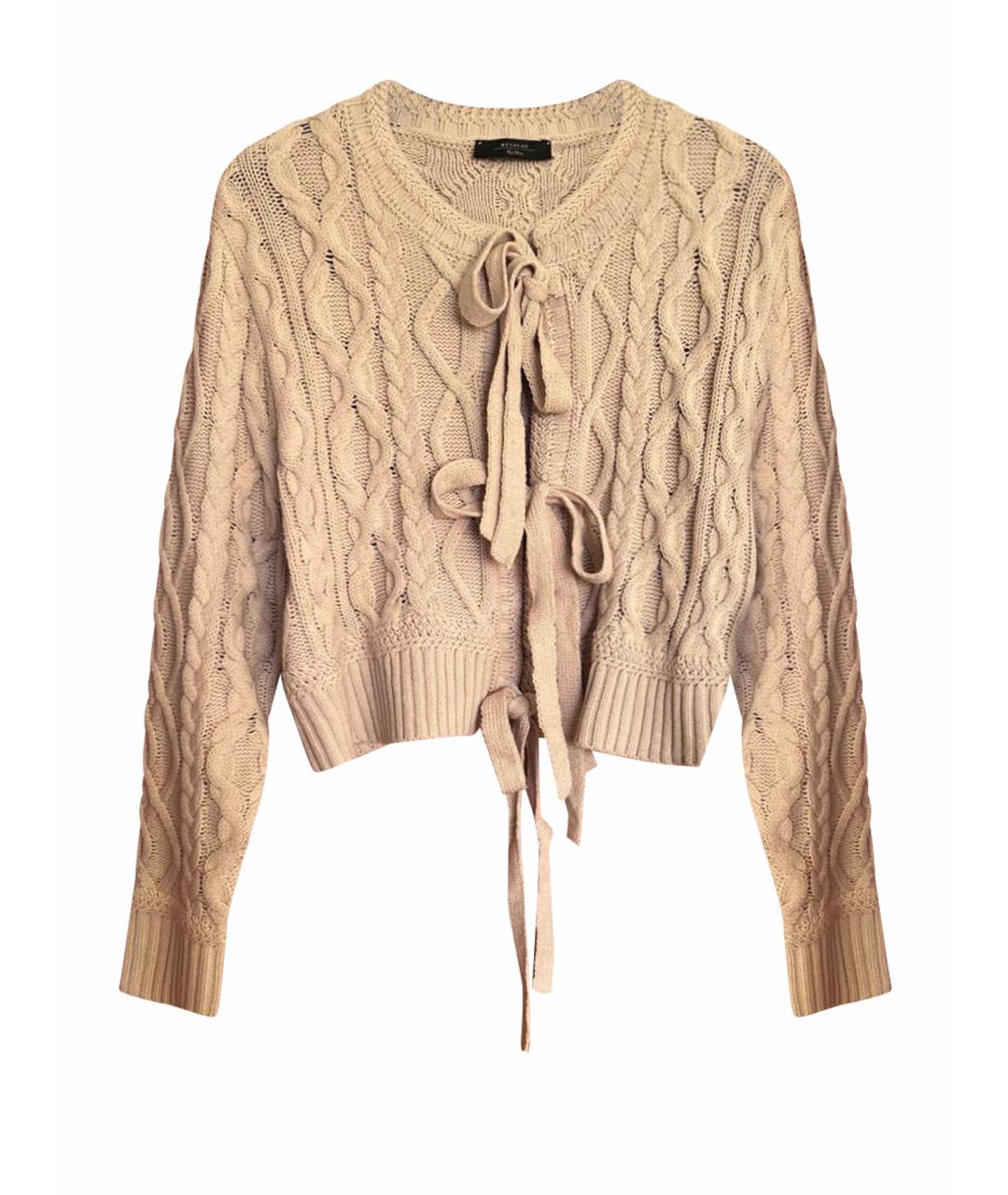 WEEKEND MAX MARA Бежевый кардиган, фото 1