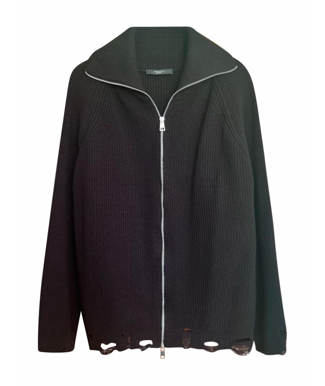 WEEKEND MAX MARA Черный кардиган, фото 1