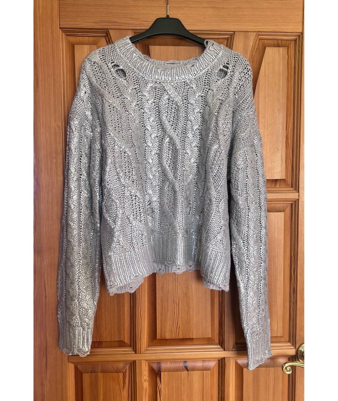 KENZO Серый джемпер / свитер, фото 4