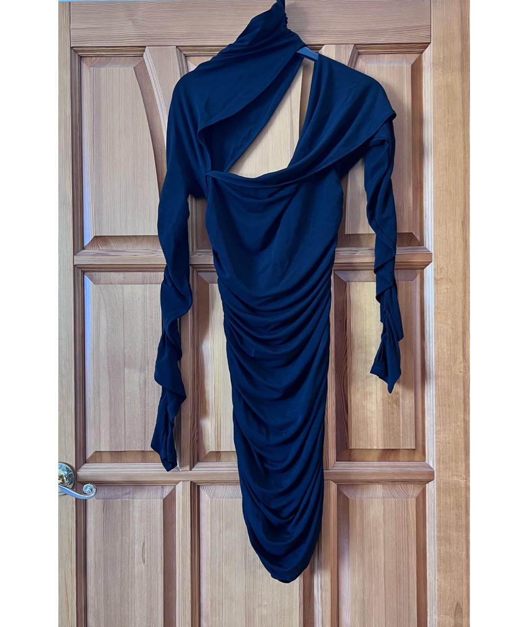 MUGLER Черное повседневное платье, фото 4