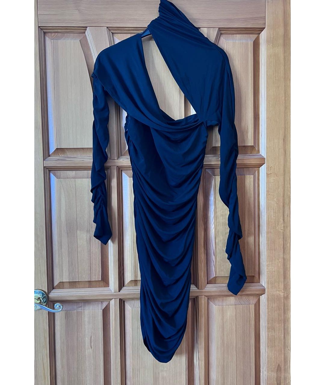 MUGLER Черное повседневное платье, фото 2