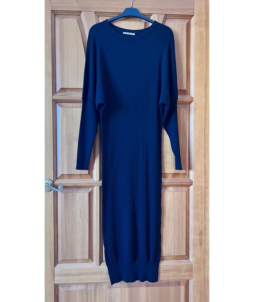 TWIN-SET Черное повседневное платье, фото 4