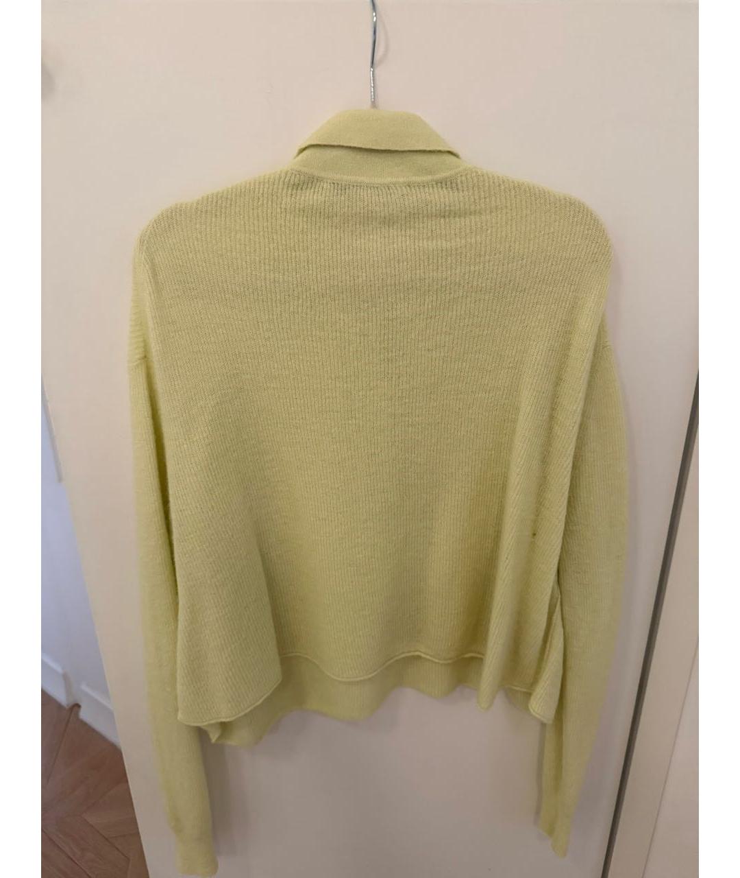 ACNE STUDIOS Салатовый шерстяной джемпер / свитер, фото 2