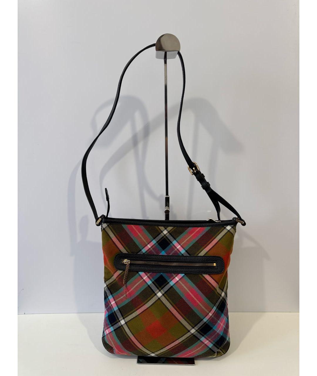 VIVIENNE WESTWOOD Мульти тканевая сумка через плечо, фото 2