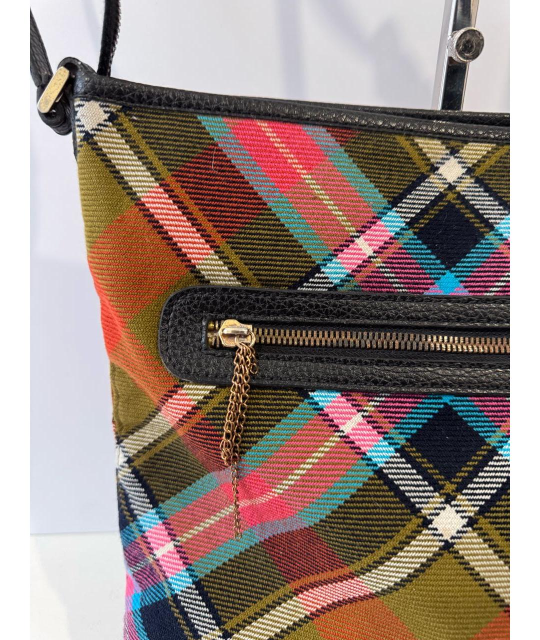 VIVIENNE WESTWOOD Мульти тканевая сумка через плечо, фото 7