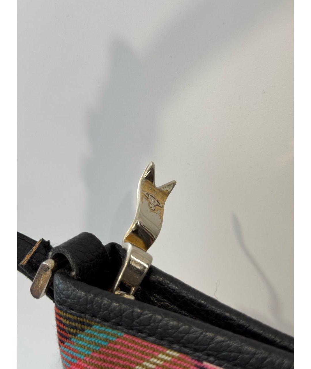 VIVIENNE WESTWOOD Мульти тканевая сумка через плечо, фото 6