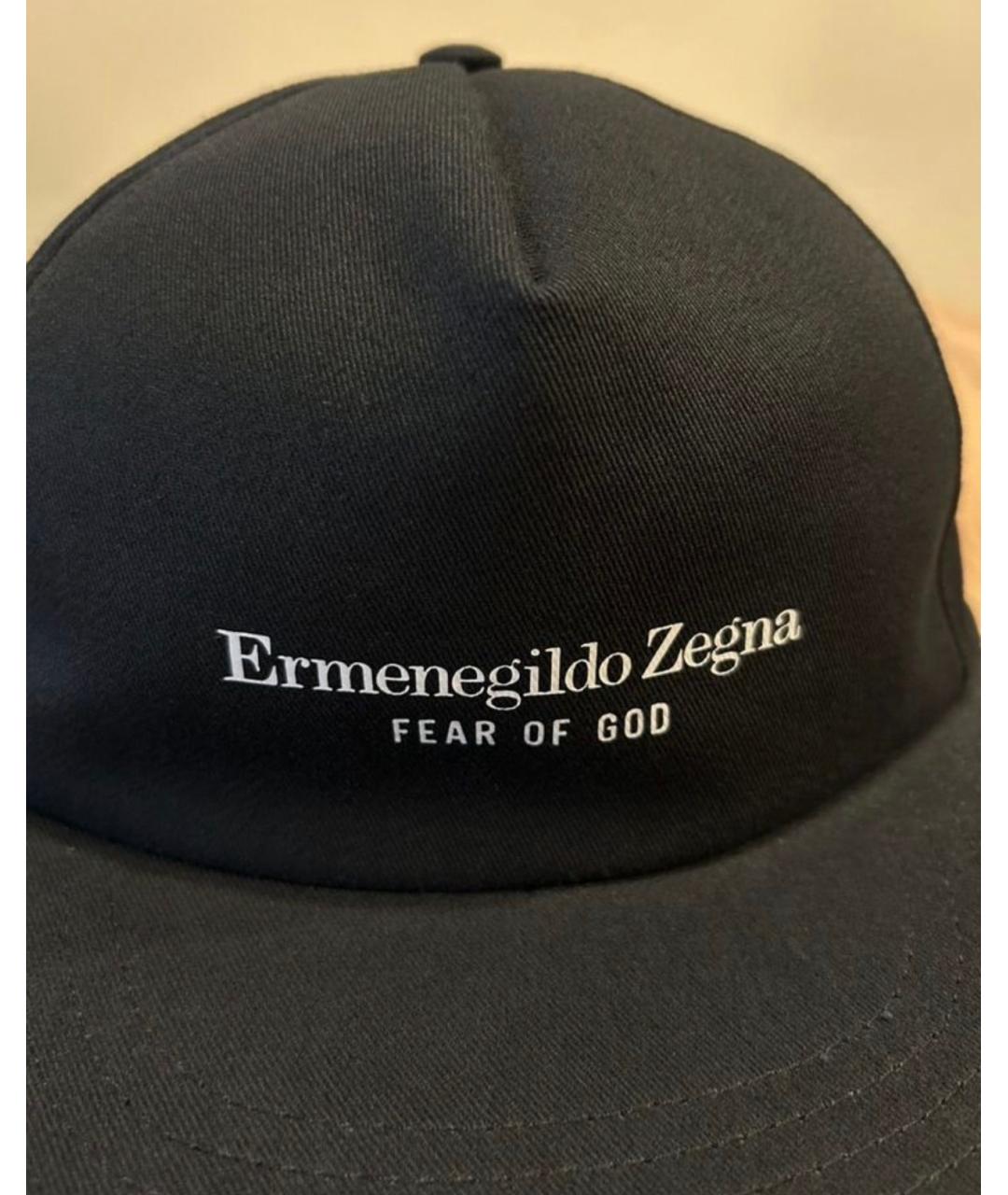 FEAR OF GOD Черная хлопковая кепка/бейсболка, фото 4