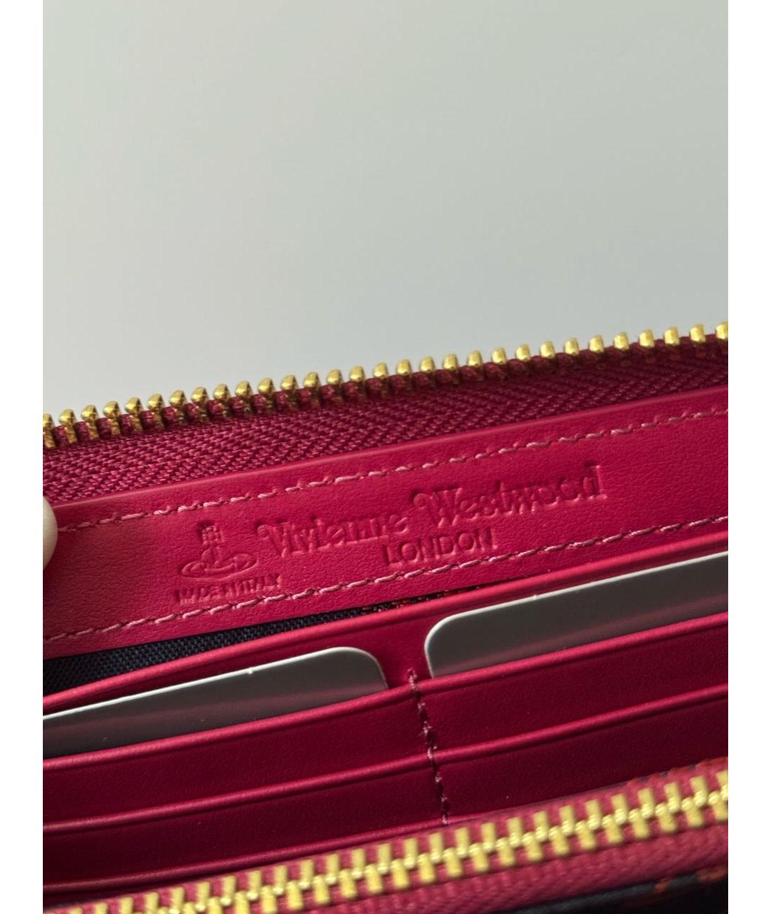 VIVIENNE WESTWOOD Фуксия кошелек, фото 5