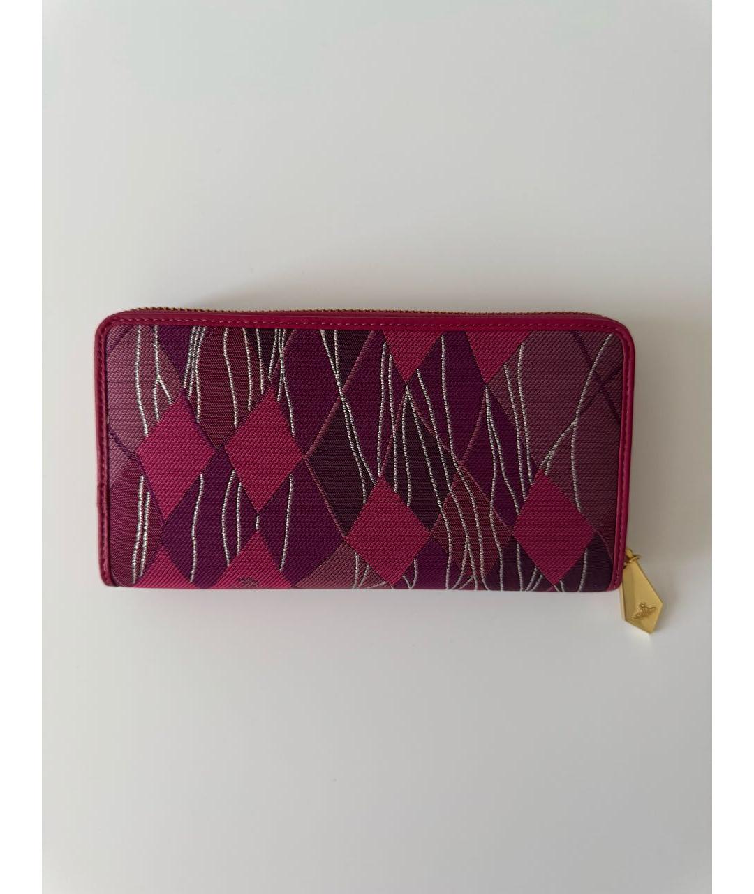 VIVIENNE WESTWOOD Фуксия кошелек, фото 3