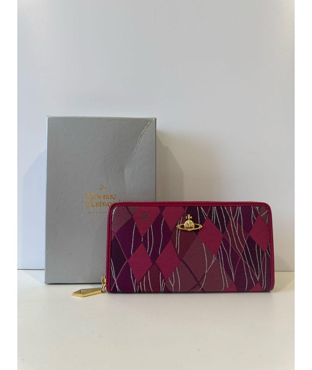 VIVIENNE WESTWOOD Фуксия кошелек, фото 6