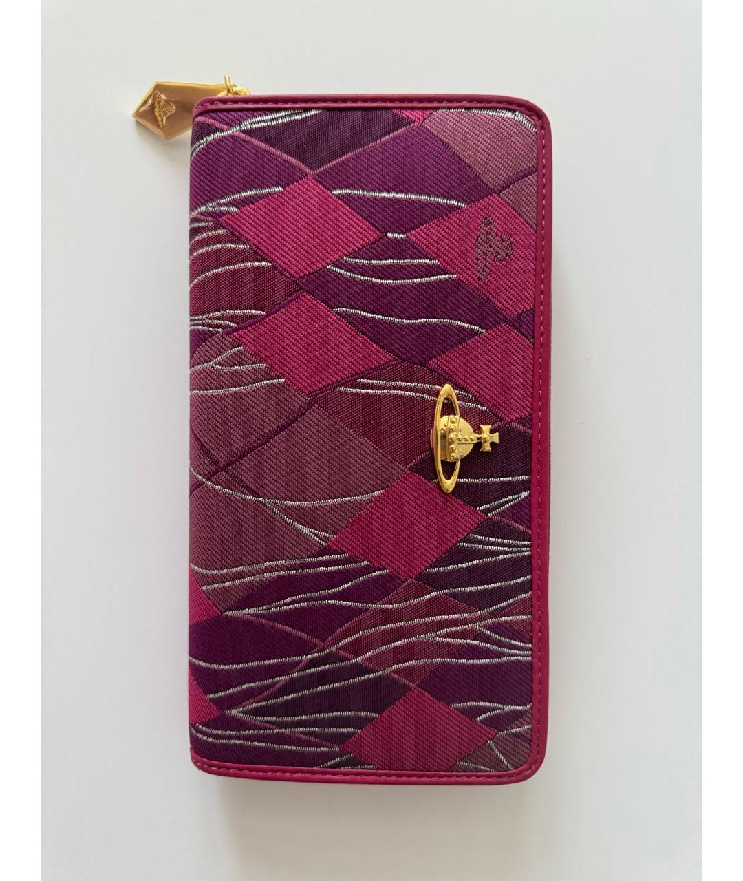 VIVIENNE WESTWOOD Фуксия кошелек, фото 2