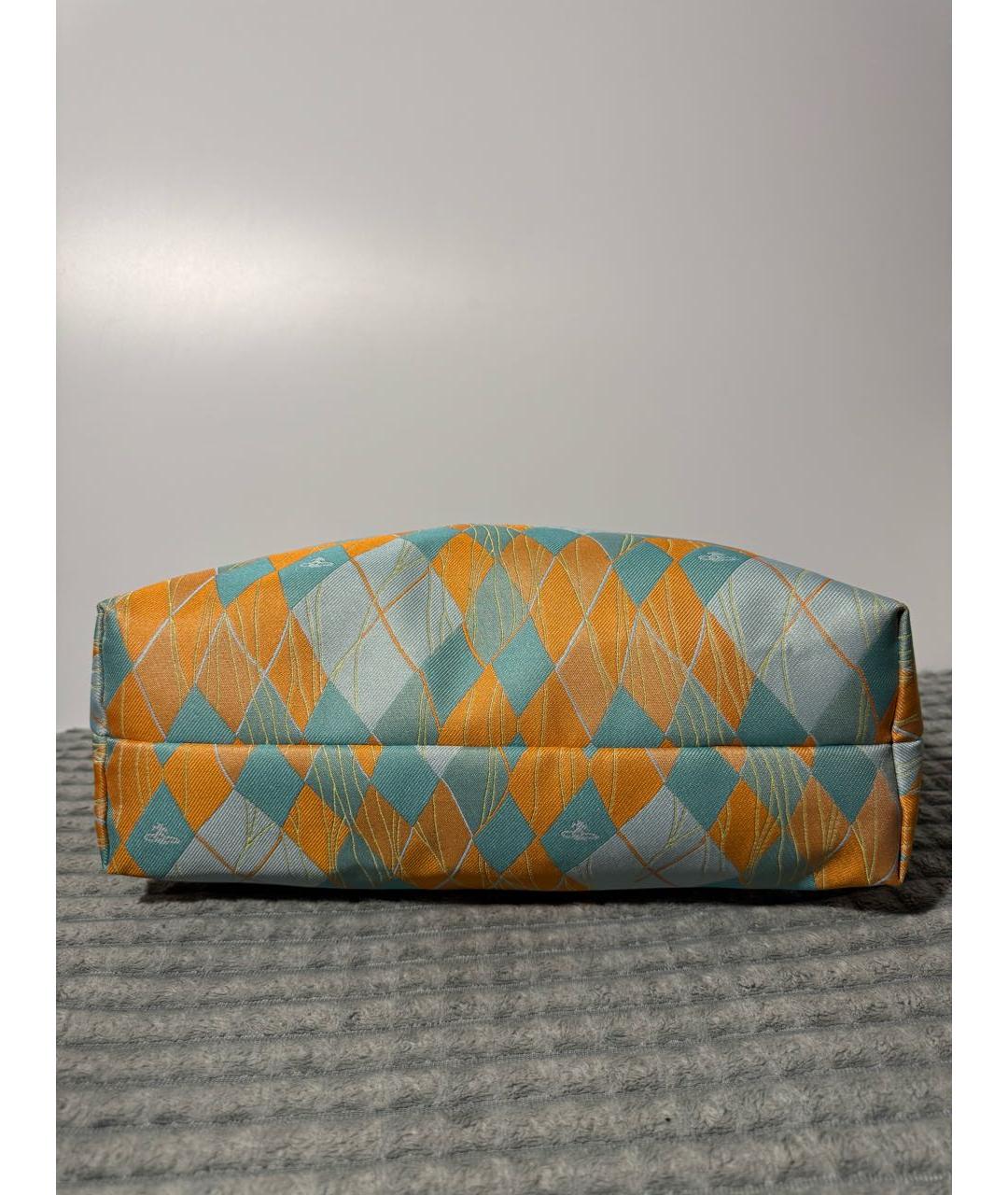 VIVIENNE WESTWOOD Мульти тканевая сумка тоут, фото 3