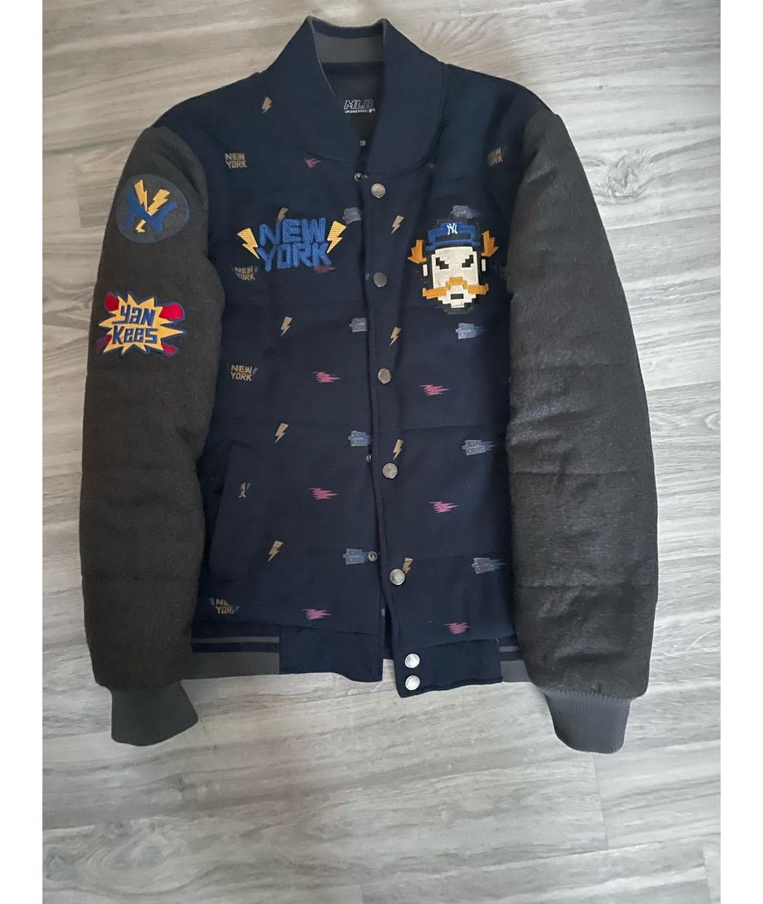 New Era Темно-синяя полиэстеровая куртка, фото 4