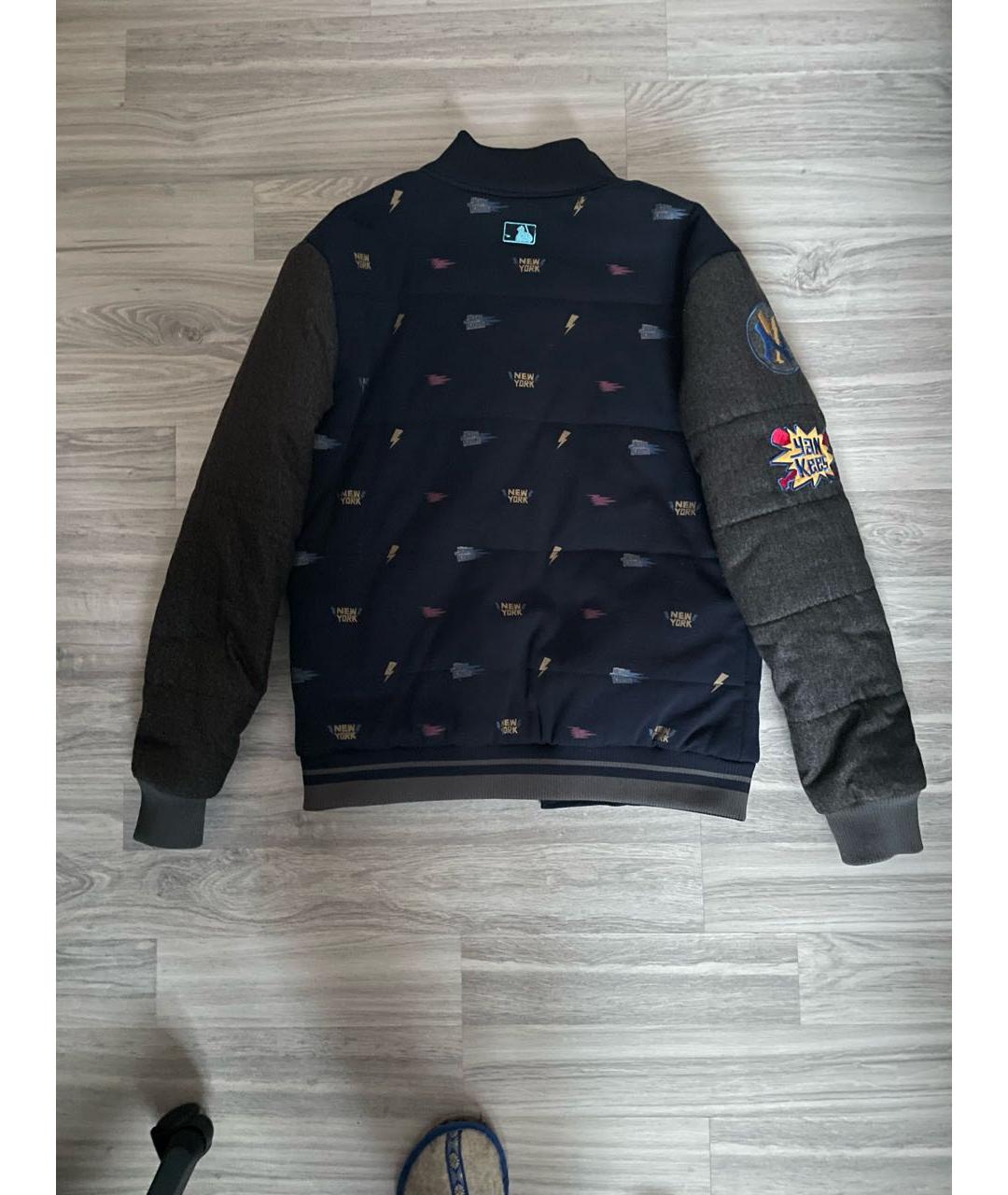 New Era Темно-синяя полиэстеровая куртка, фото 2