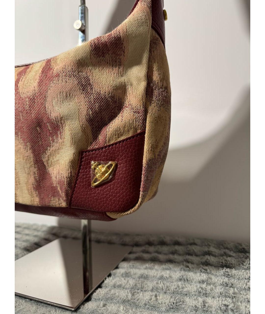 VIVIENNE WESTWOOD Мульти тканевая сумка через плечо, фото 8