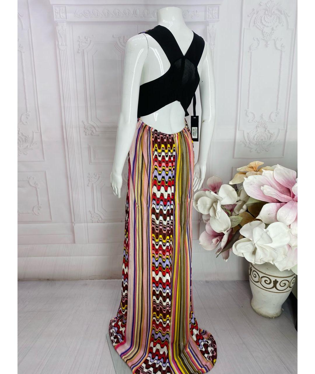 PINKO Мульти вискозное платье, фото 8