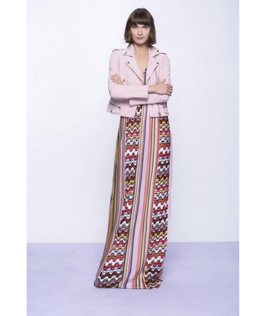 PINKO Мульти вискозное платье, фото 5