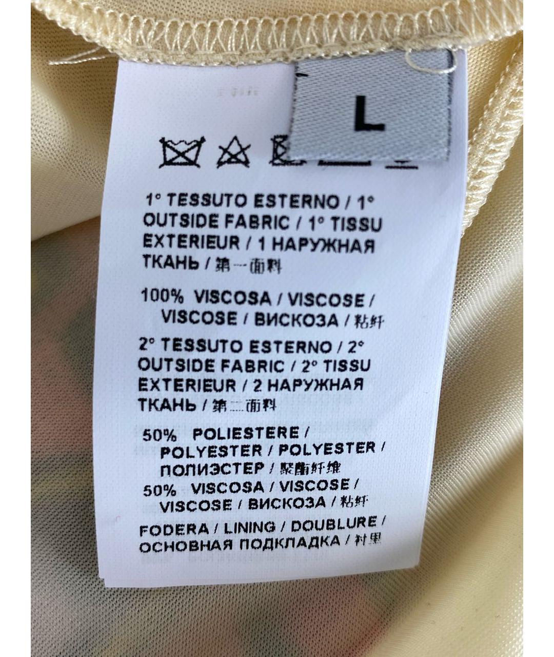 PINKO Мульти вискозное платье, фото 7