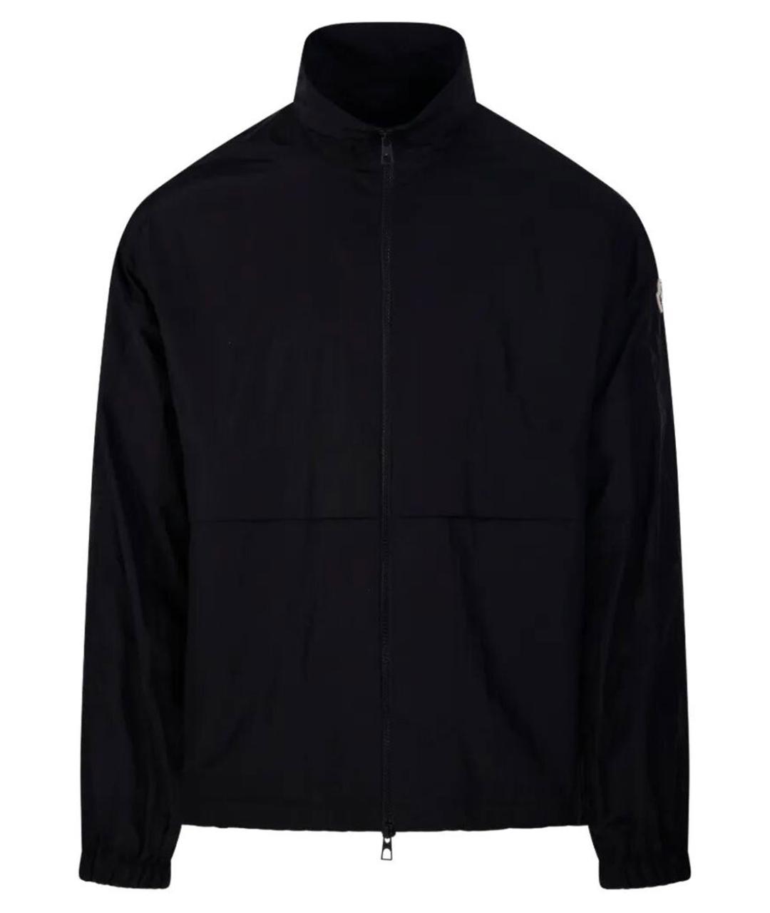 MONCLER Черная полиамидовая куртка, фото 1