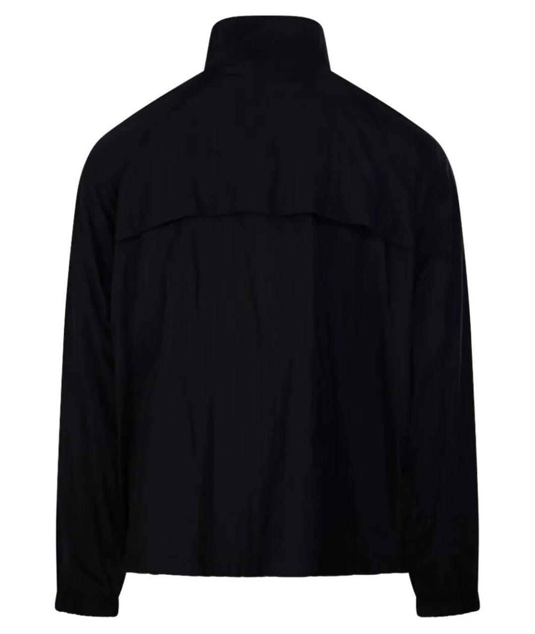 MONCLER Черная полиамидовая куртка, фото 2