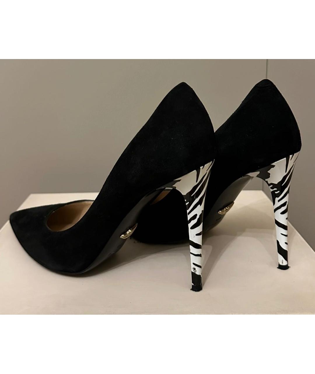 DIANE VON FURSTENBERG Черные замшевые туфли, фото 6