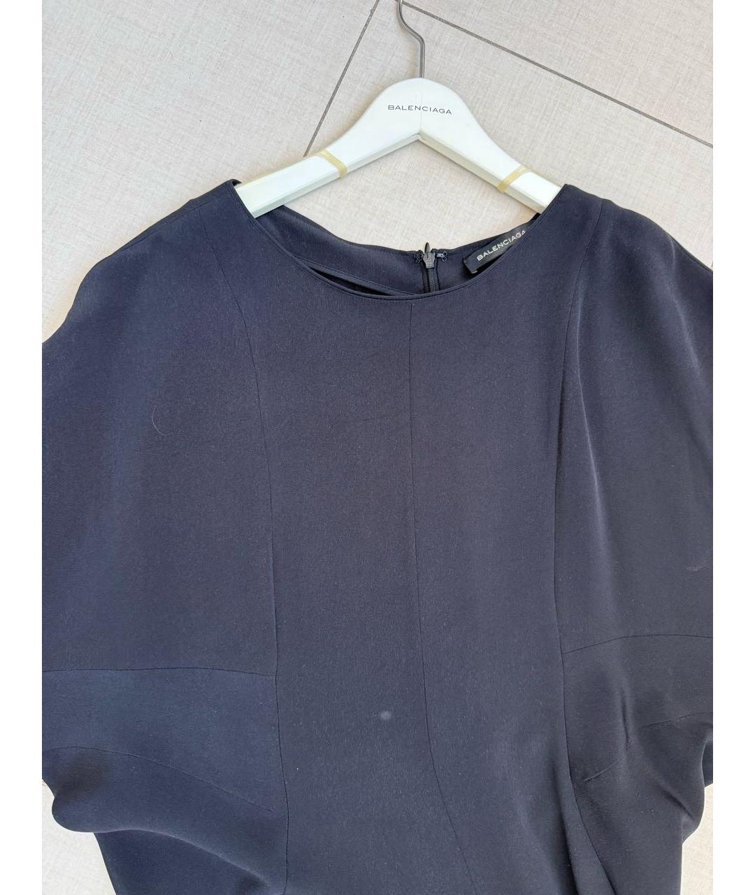 BALENCIAGA Черное повседневное платье, фото 3