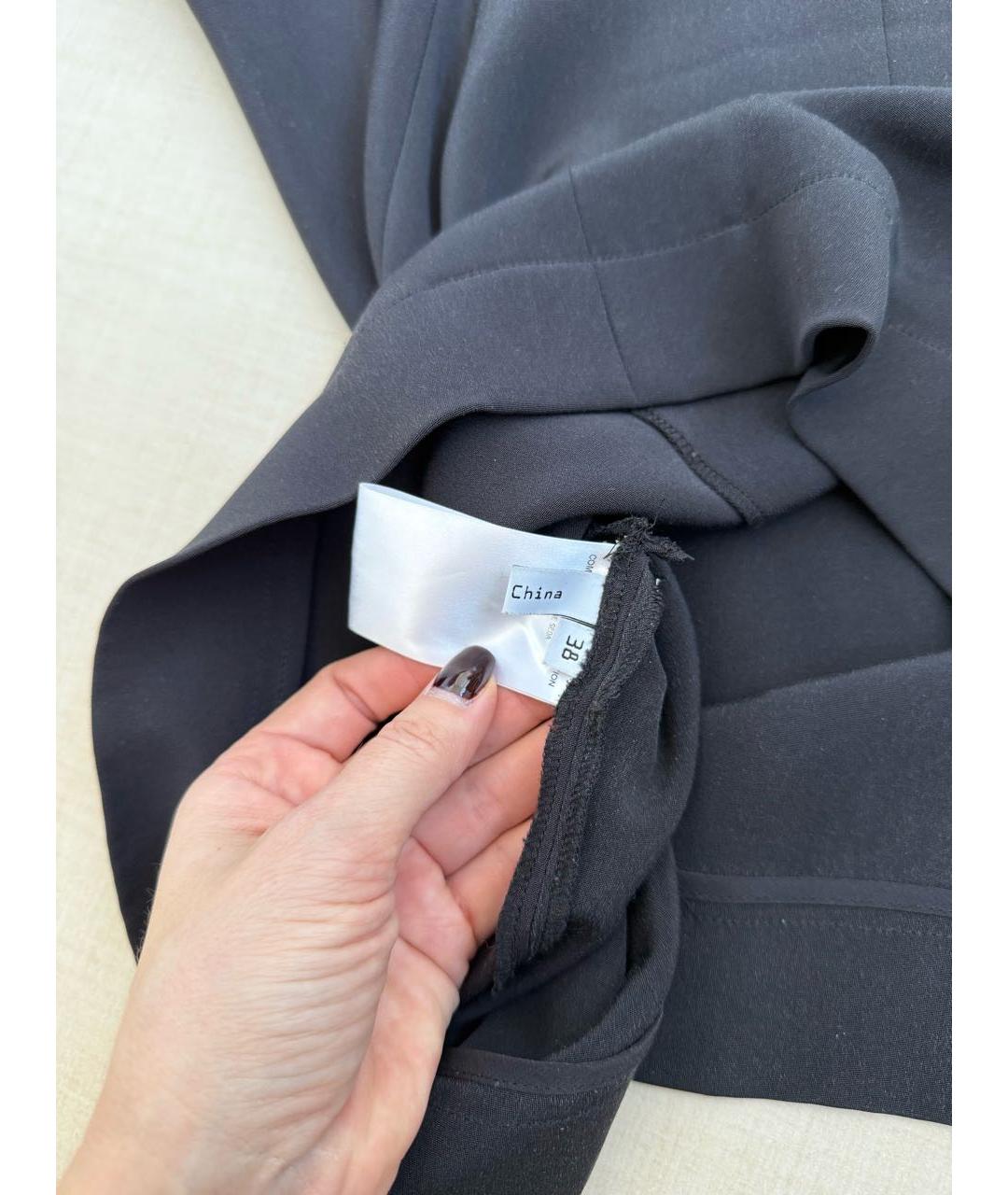 BALENCIAGA Черное повседневное платье, фото 5