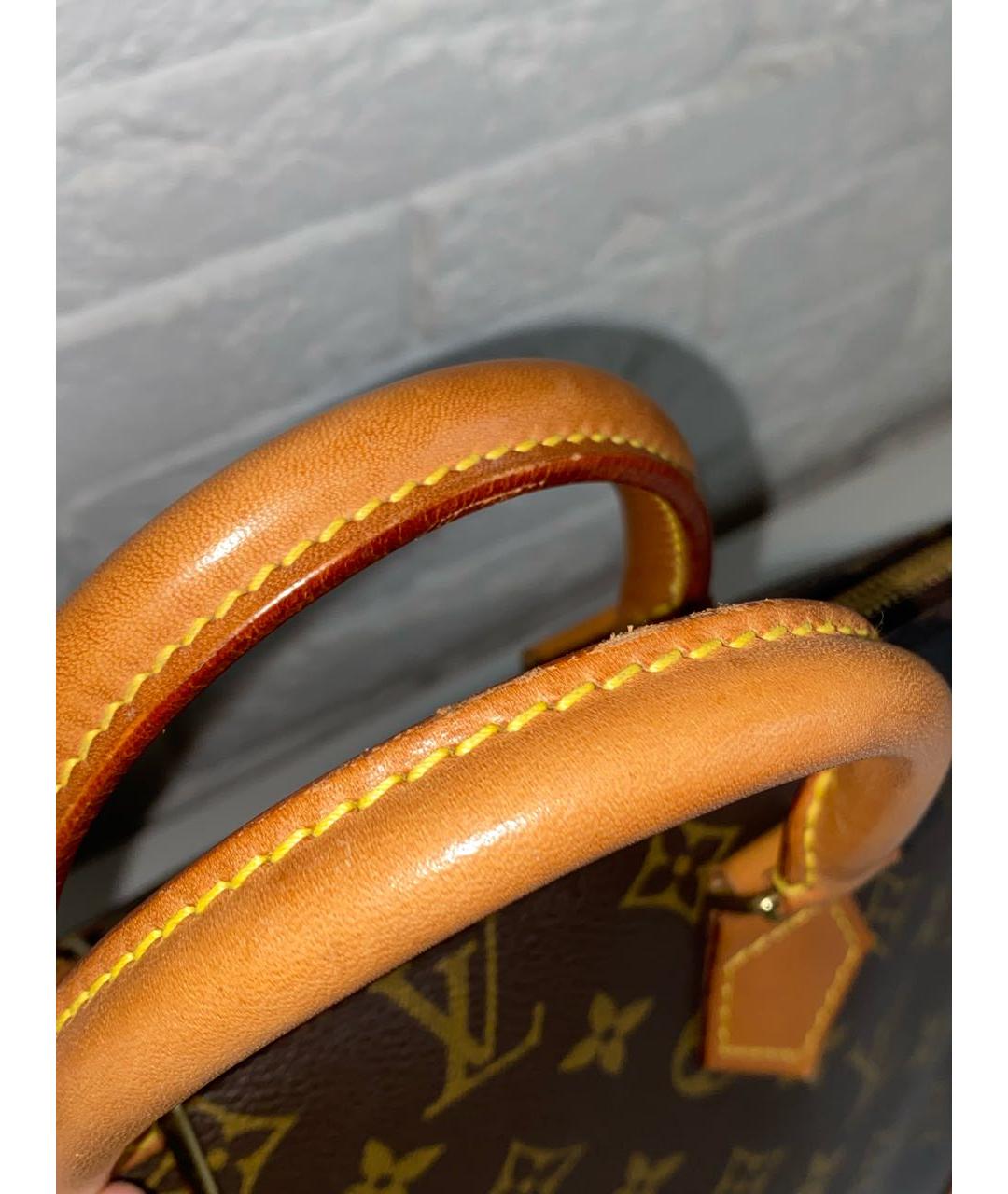 LOUIS VUITTON Коричневая сумка с короткими ручками, фото 3