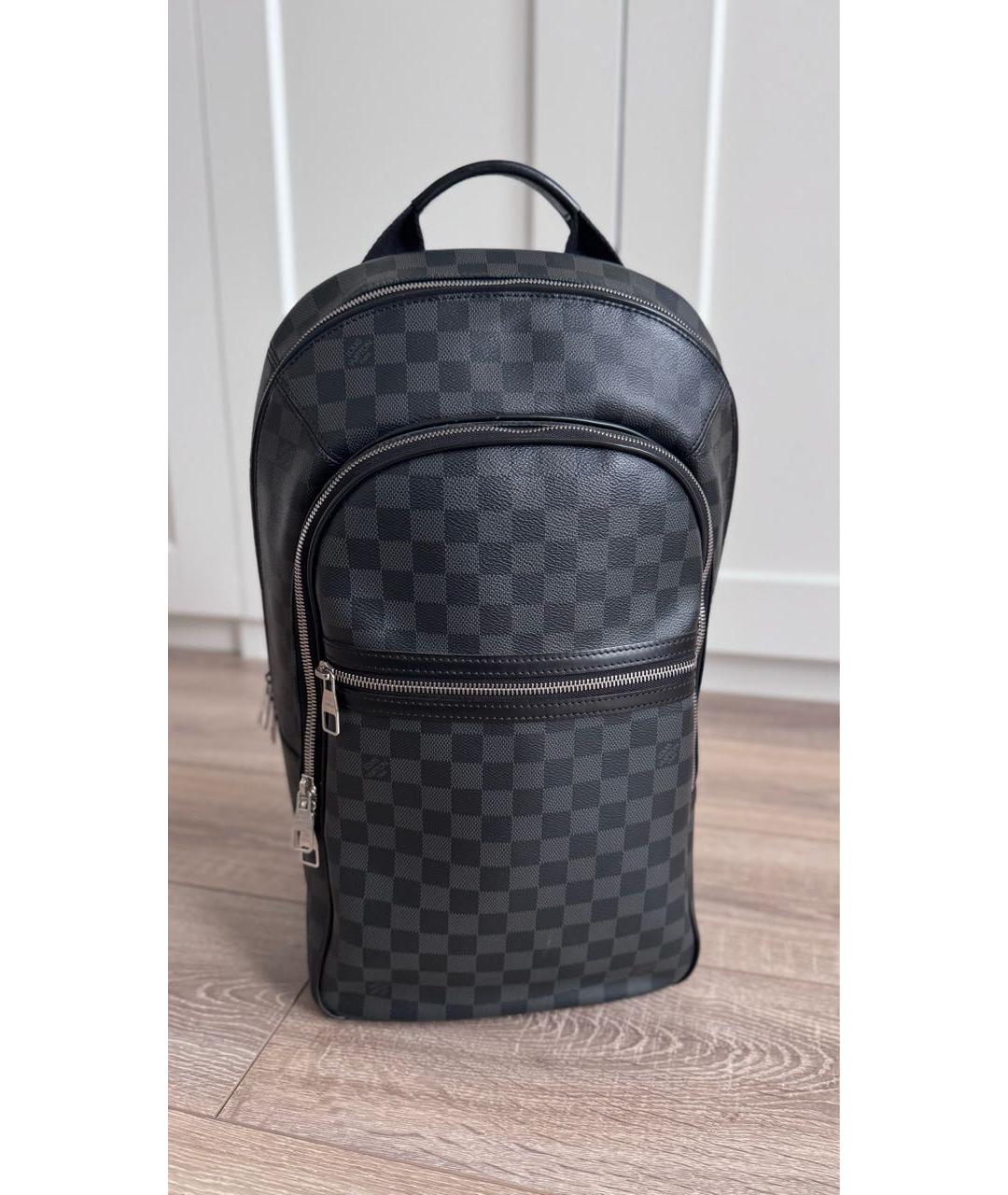 LOUIS VUITTON Черный портфель, фото 7