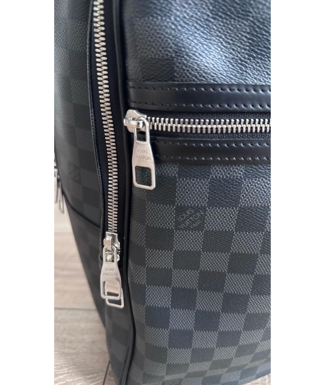 LOUIS VUITTON Черный портфель, фото 6