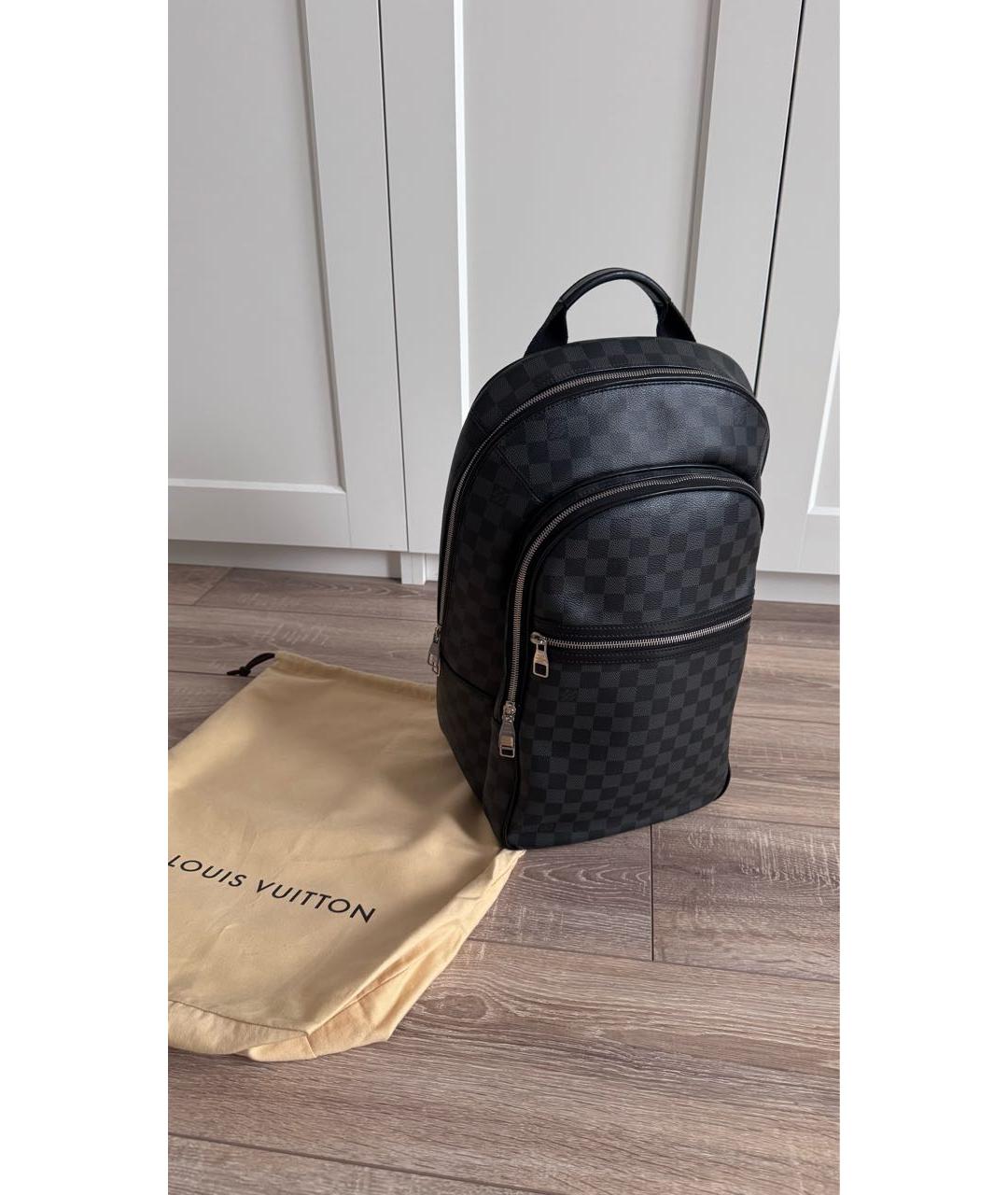 LOUIS VUITTON Черный портфель, фото 2