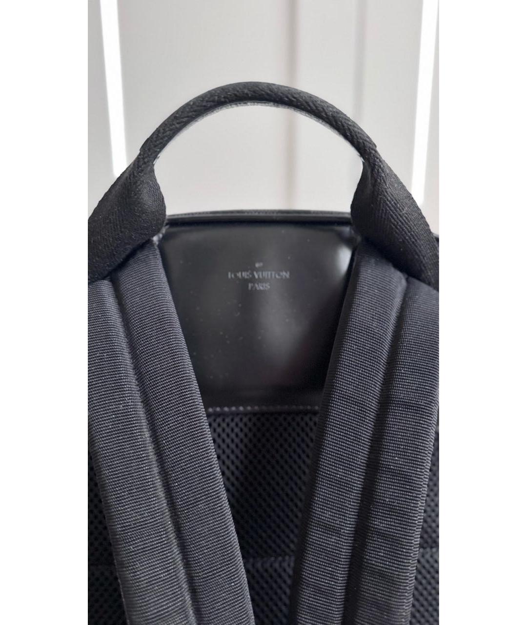 LOUIS VUITTON Черный портфель, фото 4