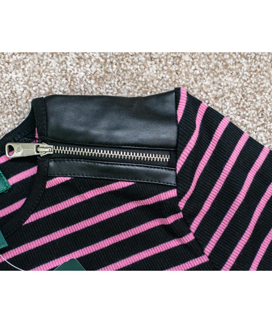 RALPH LAUREN Розовый хлопковый джемпер / свитер, фото 4