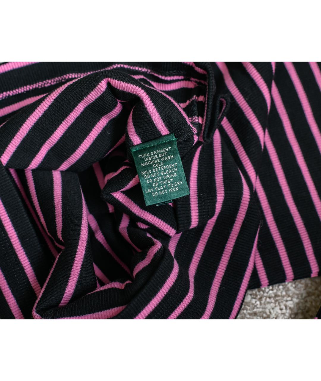 RALPH LAUREN Розовый хлопковый джемпер / свитер, фото 5